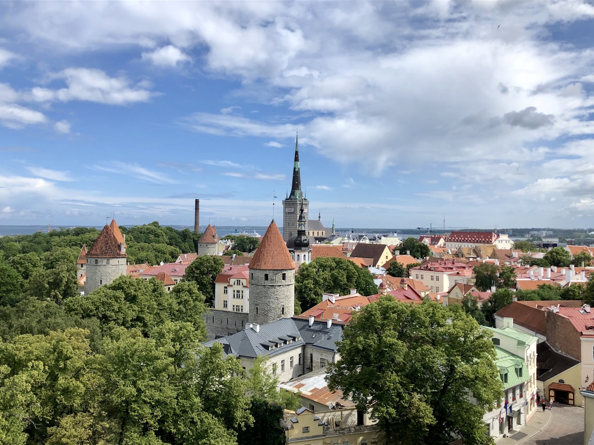Tallinn Old Town towers